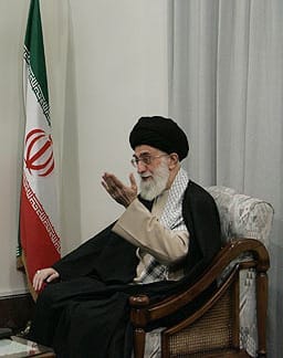 English: TEHRAN. With Ayatollah Sayed Ali Kham... English: TEHRAN. With Ayatollah Sayed Ali Kham...