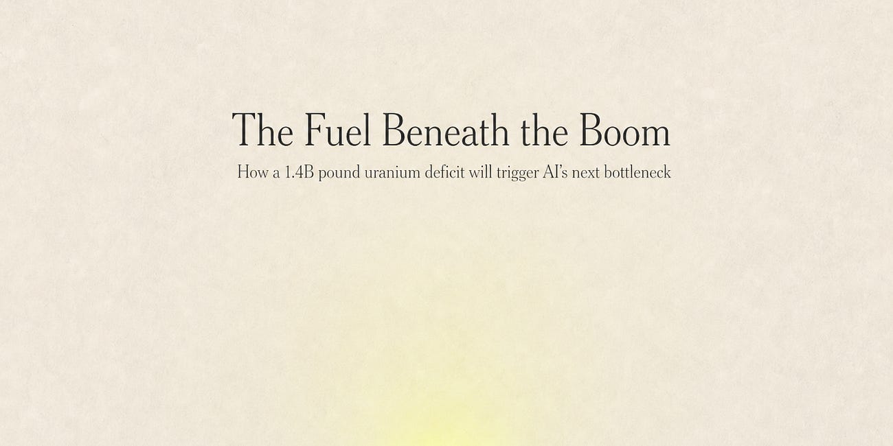 The Fuel Beneath the Boom
