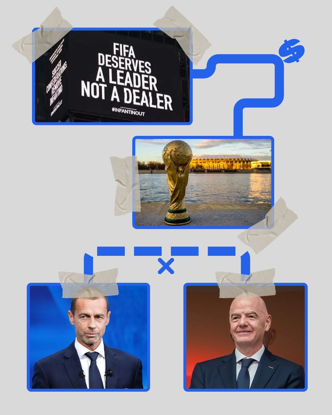 Couverture de « “La FIFA mérite un leader, pas un dealer” »