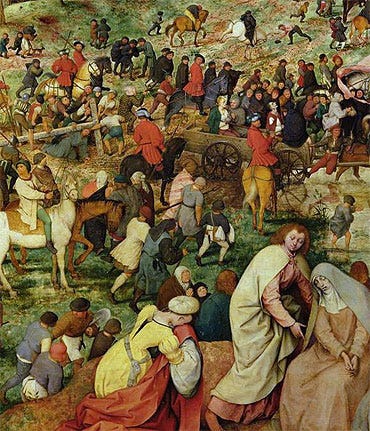 The Procession to Calvary (Detail), 1564 | Bruegel the Elder The Procession to Calvary (Detail), 1564 | Bruegel the Elder