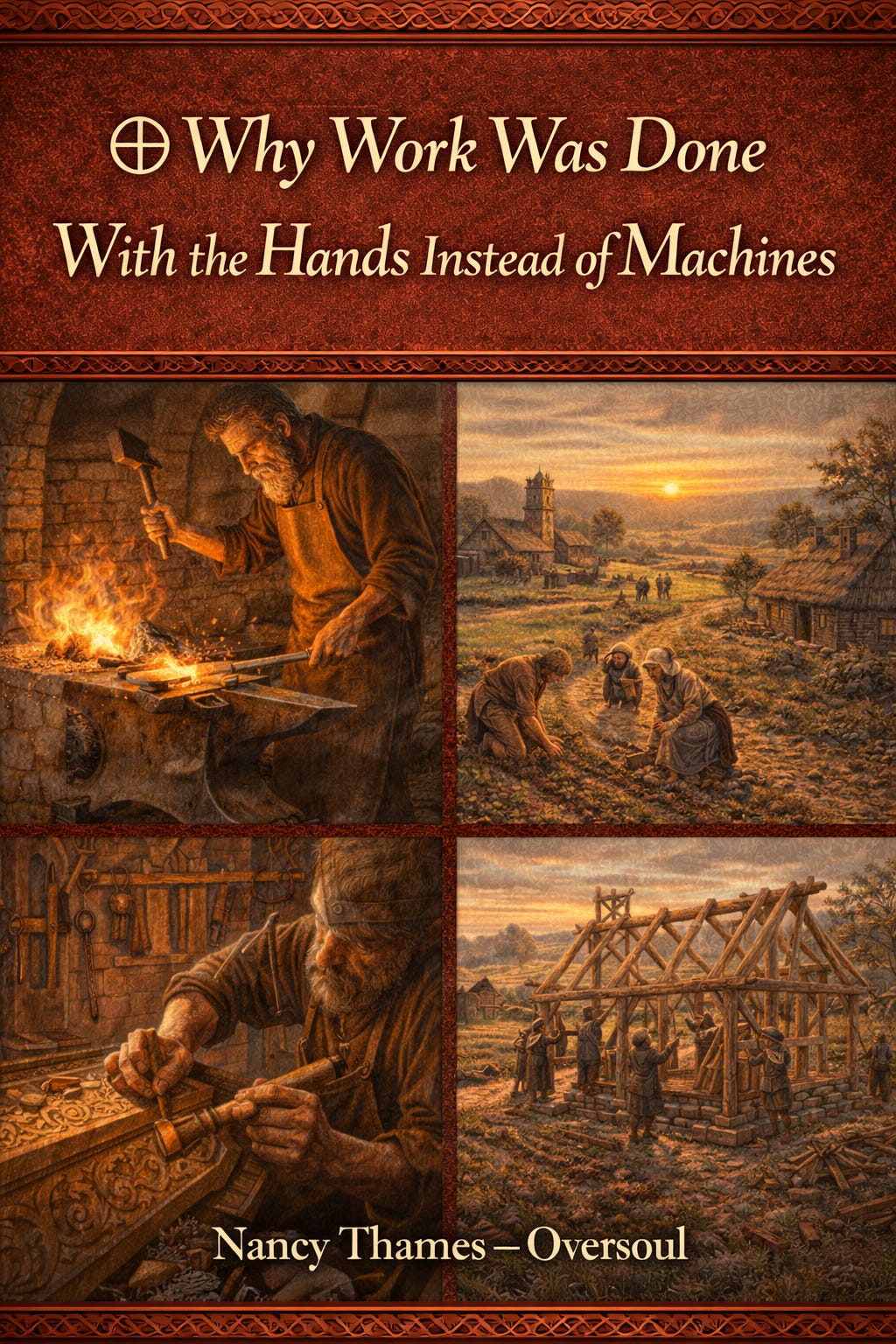 Handwork Vs Machine Work Why Work Was Done With the Hands Instead of Machines
