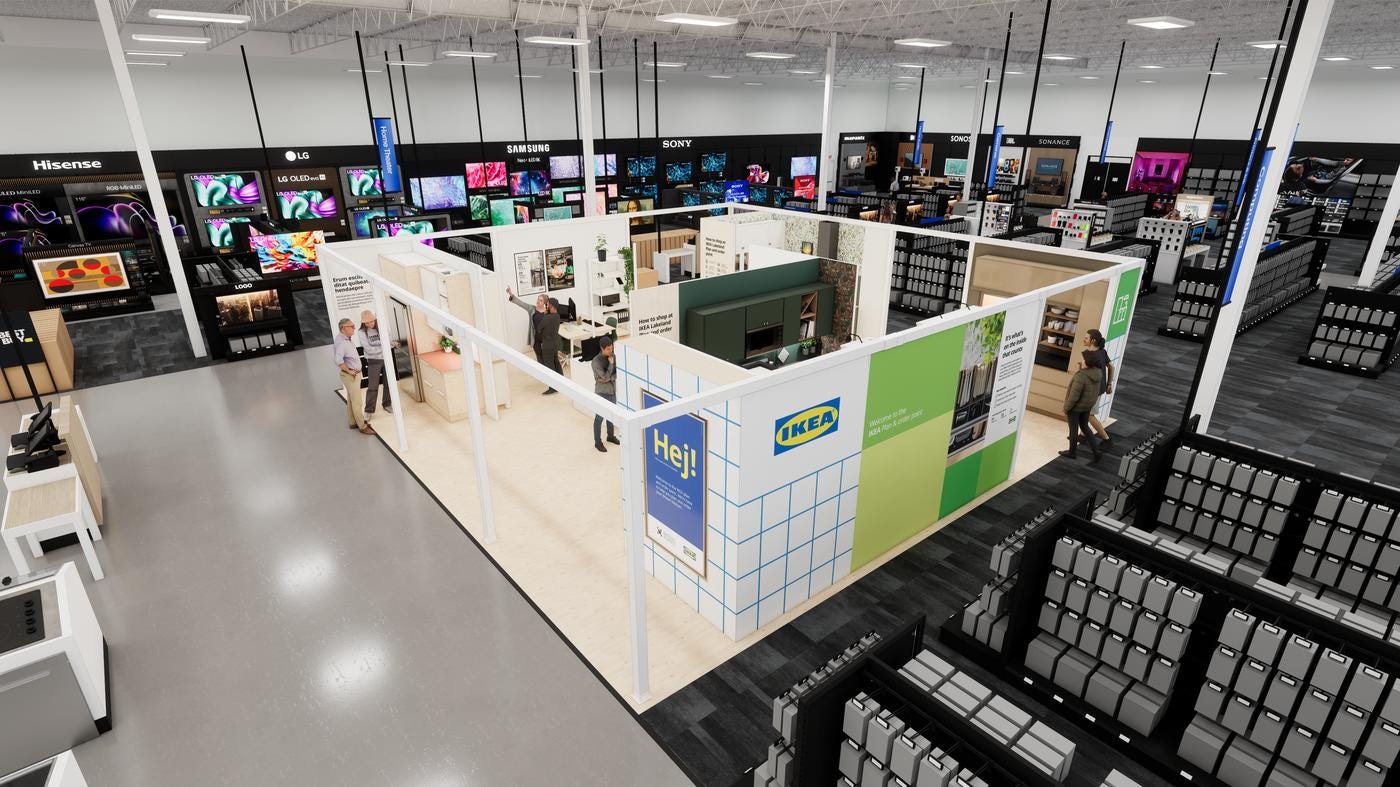 Best Buy and IKEA U.S. have partnered - IKEA