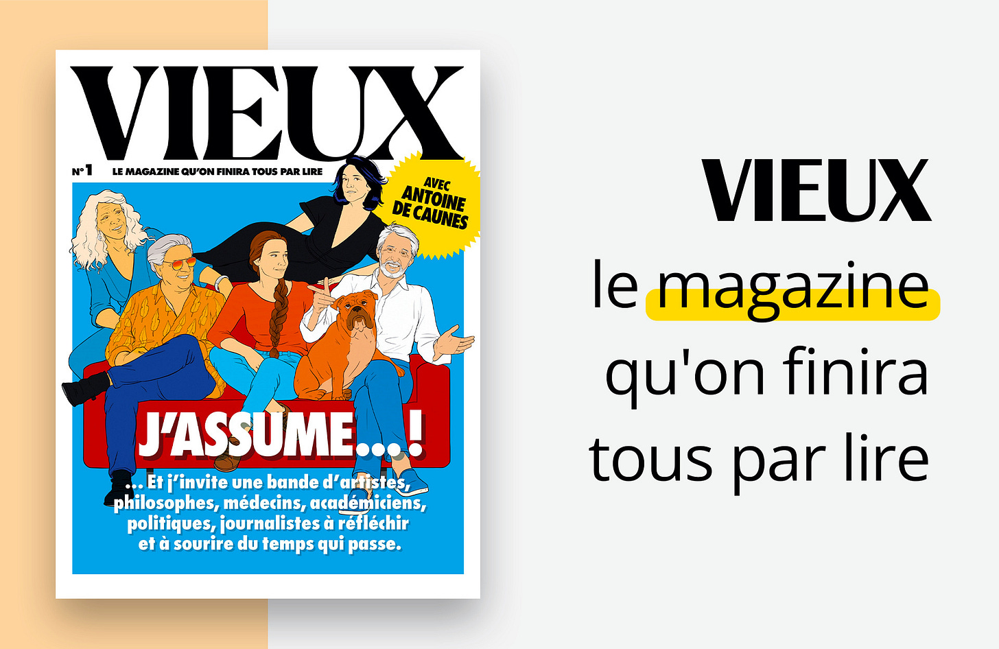 Vieux : le magazine qu'on finira tous par lire ! - Elle