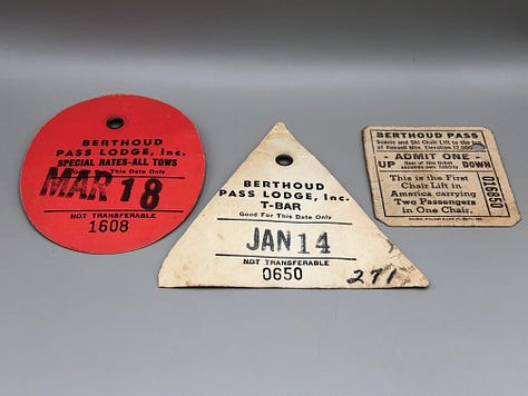 historic berthoud pass lift tickets