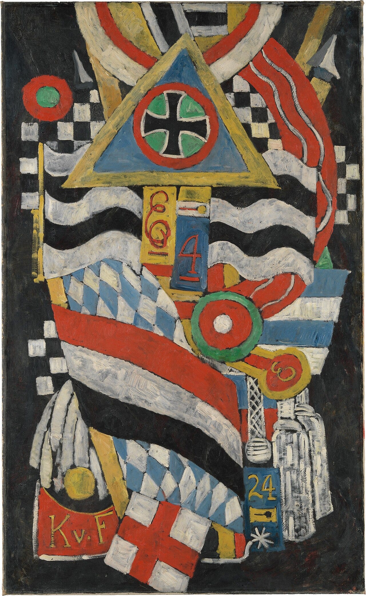 Marsden Hartley, Portrait of a German Officer, 1914 Marsden Hartley, Portrait of a German Officer, 1914