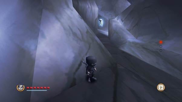 A video game screen with a cartoon character in a cave

AI-generated content may be incorrect.