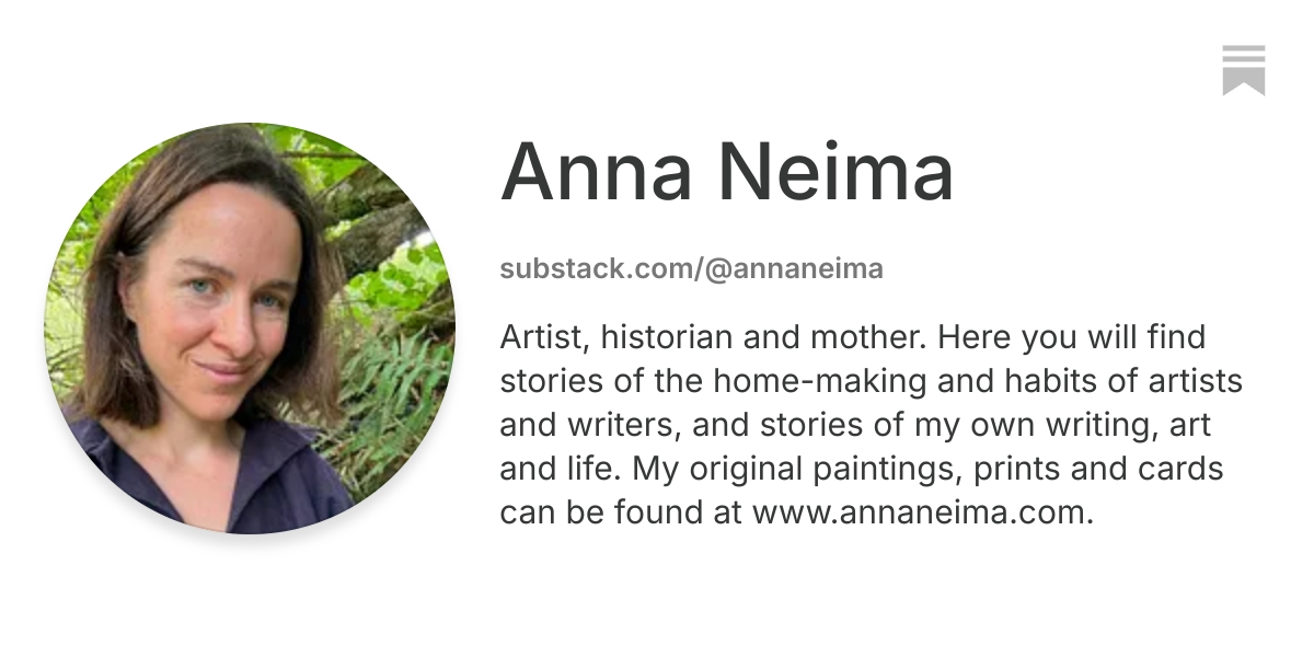 Anna Neima | Substack