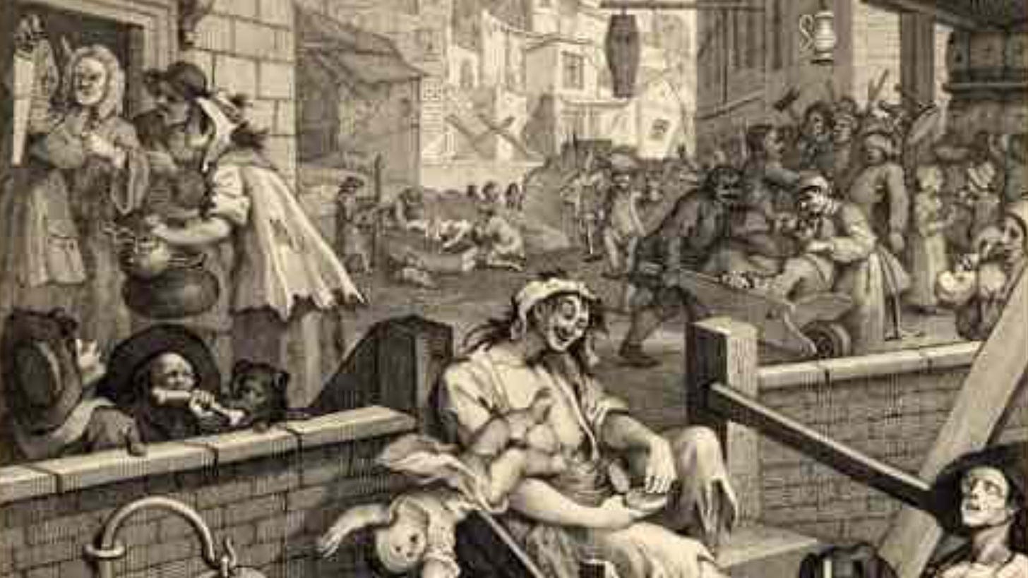 Gin Lane - William Hogarth Gin Lane - William Hogarth