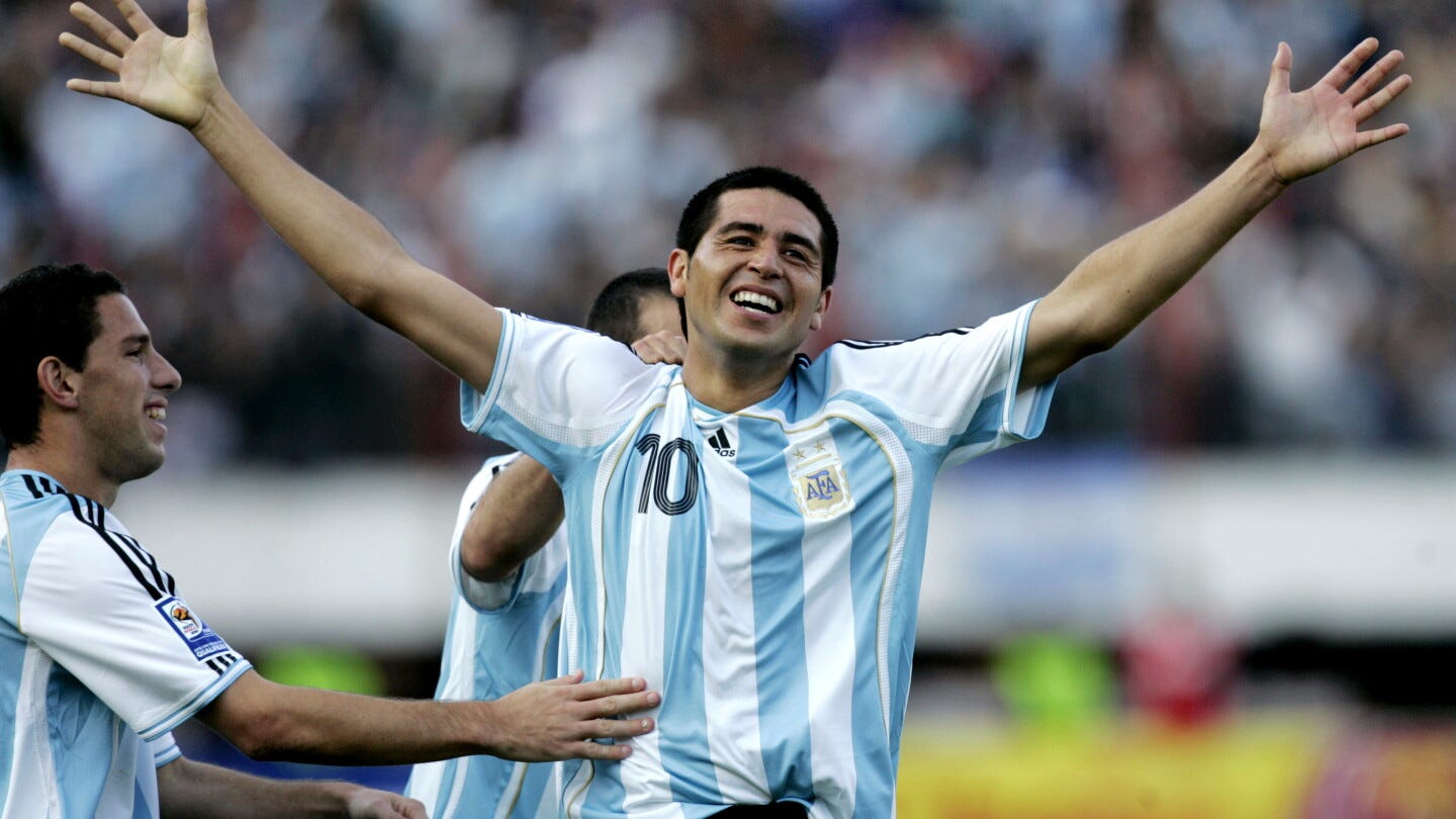 VIDEO: Legendary Argentine playmaker Juan Roman Riquelme retires - NBC  Sports