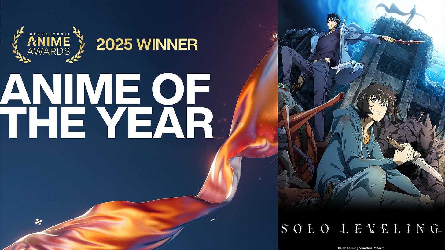 Crunchyroll Anime Awards: Solo Leveling Wins Big, Record Votes Cast Crunchyroll Anime Awards: Solo Leveling Wins Big, Record Votes Cast