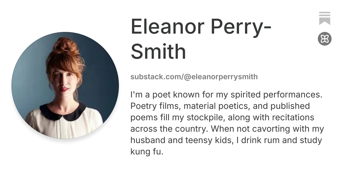 Eleanor Perry-Smith | Substack