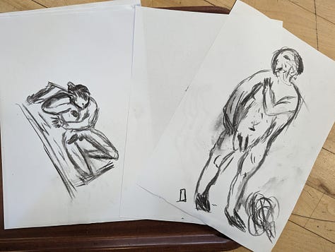 male nude life drawings in cardiff aberdare