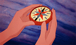 compass with Mulan animation