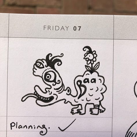 Daily doodles.