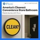 America's Cleanest Convenience Store Bathroom