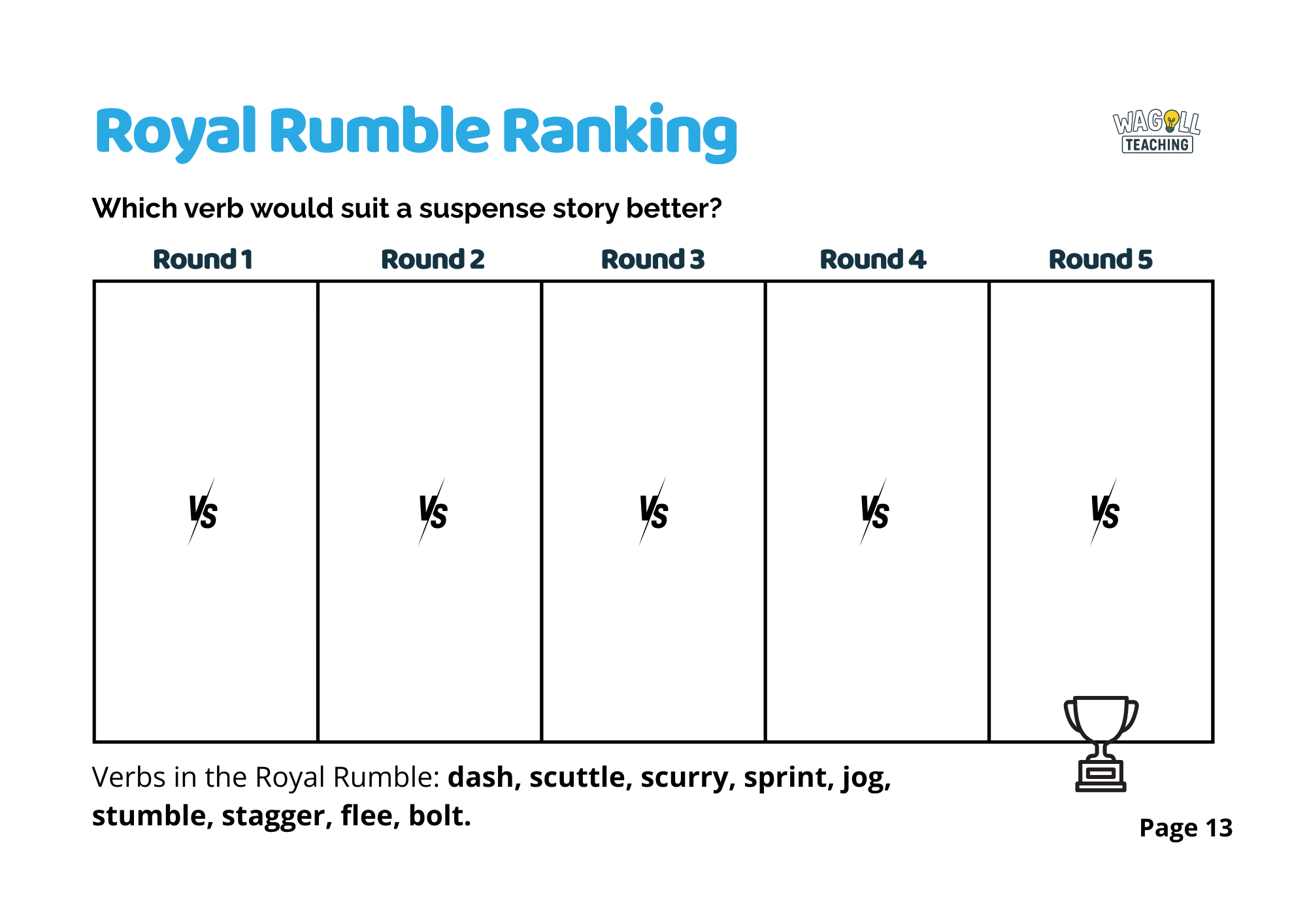 Ranking and Comparing Knowledge: Designing Tasks That Help Children ...