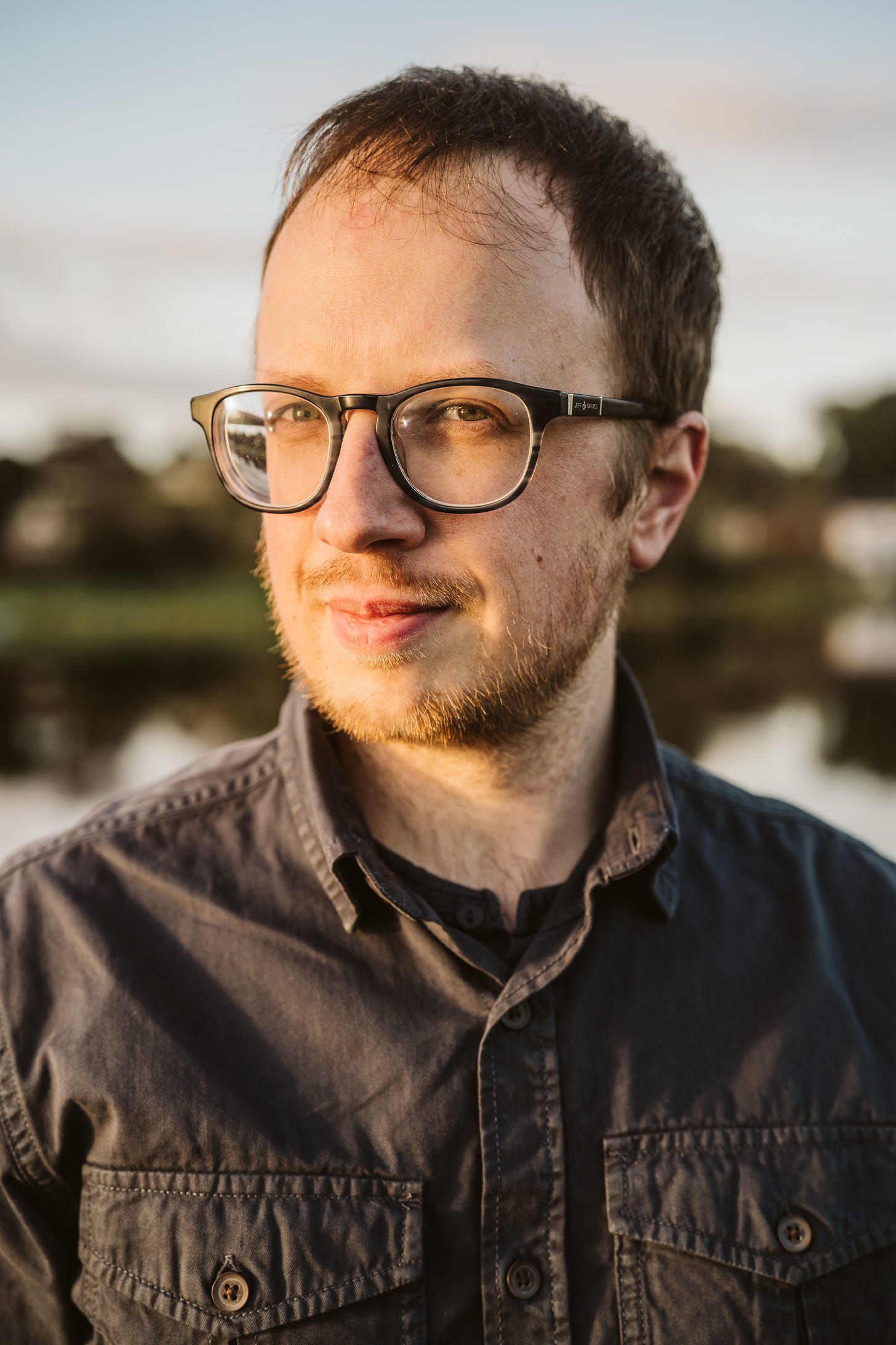 A portrait photo of author David McIlroy.