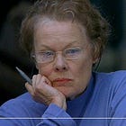 Kinda Can’t Stop Thinking About Her (Judi Dench in Notes on a Scandal)