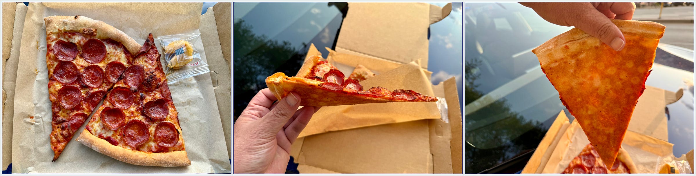 Pepperoni slices