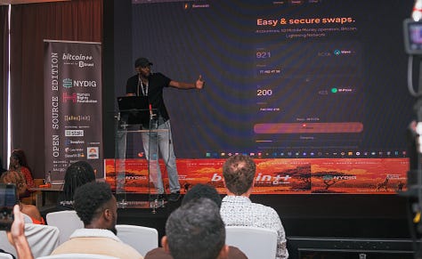 Presentation of the WestToEast feature on the main stage