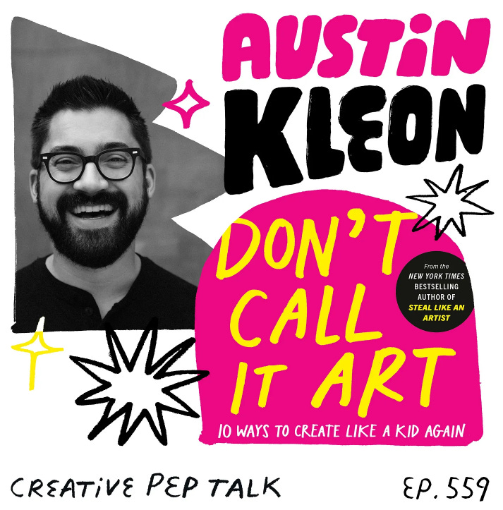 Creative Pep Talk Episode 559 from Andy’s site.