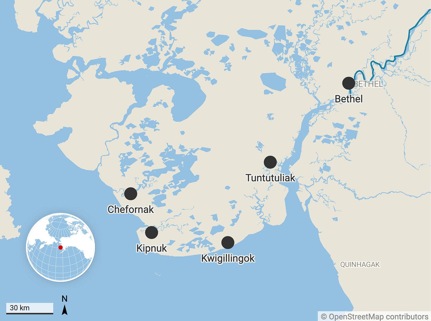 Map of the peninsula slammed by Halong