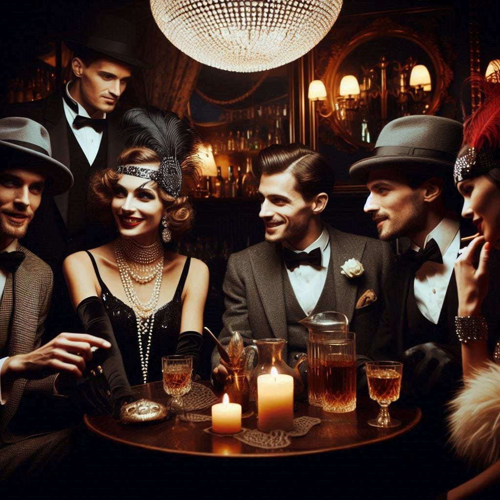 1920s speakeasy