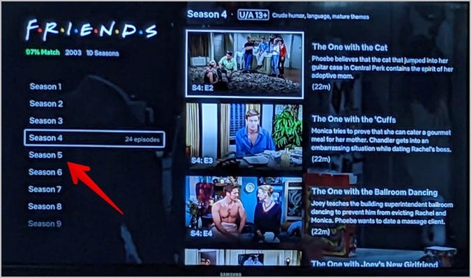 How to Change Seasons or Episodes on Netflix - TechWiser How to Change Seasons or Episodes on Netflix - TechWiser