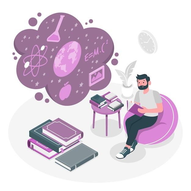 Knowledge concept illustration