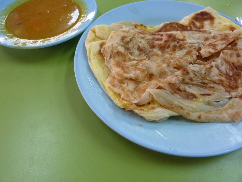 Roti Canai and Roti Telur