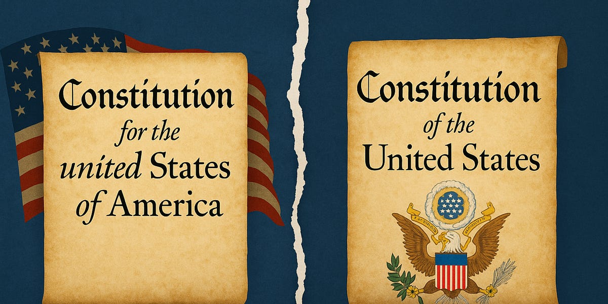 From Republic to Corporation: How the Constitution for the united States Became the Corporate Governance of the United States