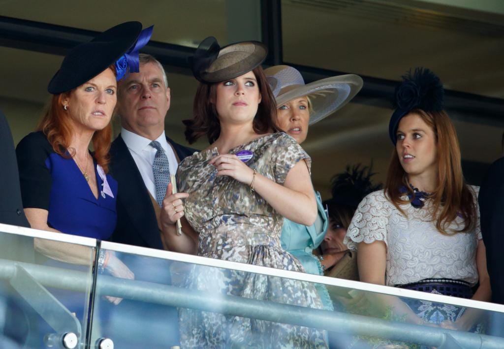 Princesses Beatrice and Eugenie banned from attending Royal Ascot due to  parents' Jeffrey Epstein ties: report