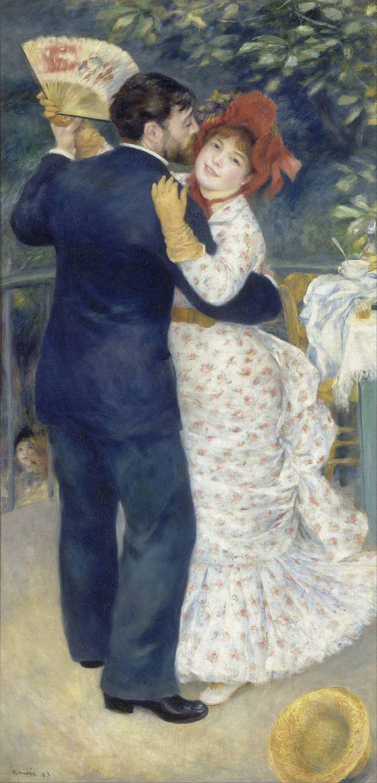 Pierre Auguste Renoir, Dance in the Country, 1883 Pierre Auguste Renoir, Dance in the Country, 1883