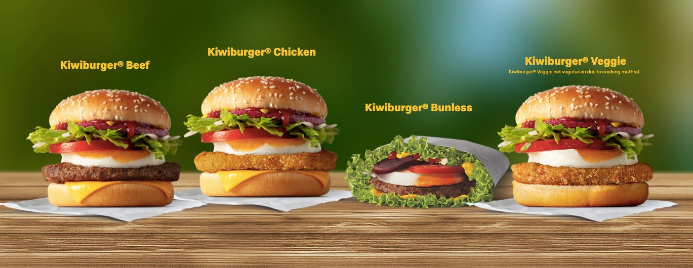 McDonald's Expands Iconic Kiwiburger Range - Restaurant & Café