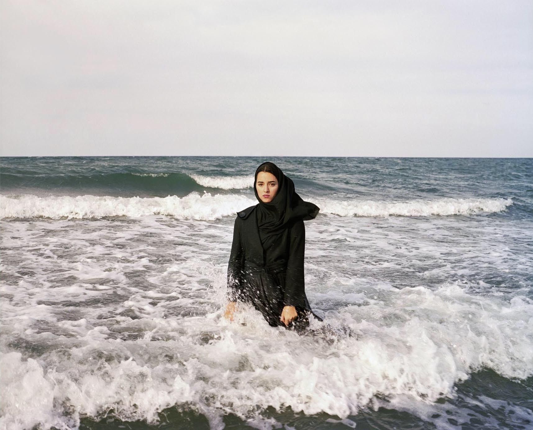 Imaginary CD cover for Sahar. Mahmoudabad. Caspian Sea, Iran. 2011. © Newsha Tavakolian / Magnum Photos