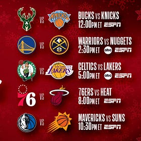 The latest NBA trade chatter (and more) is here to add to your five-game Christmas Day buffet 