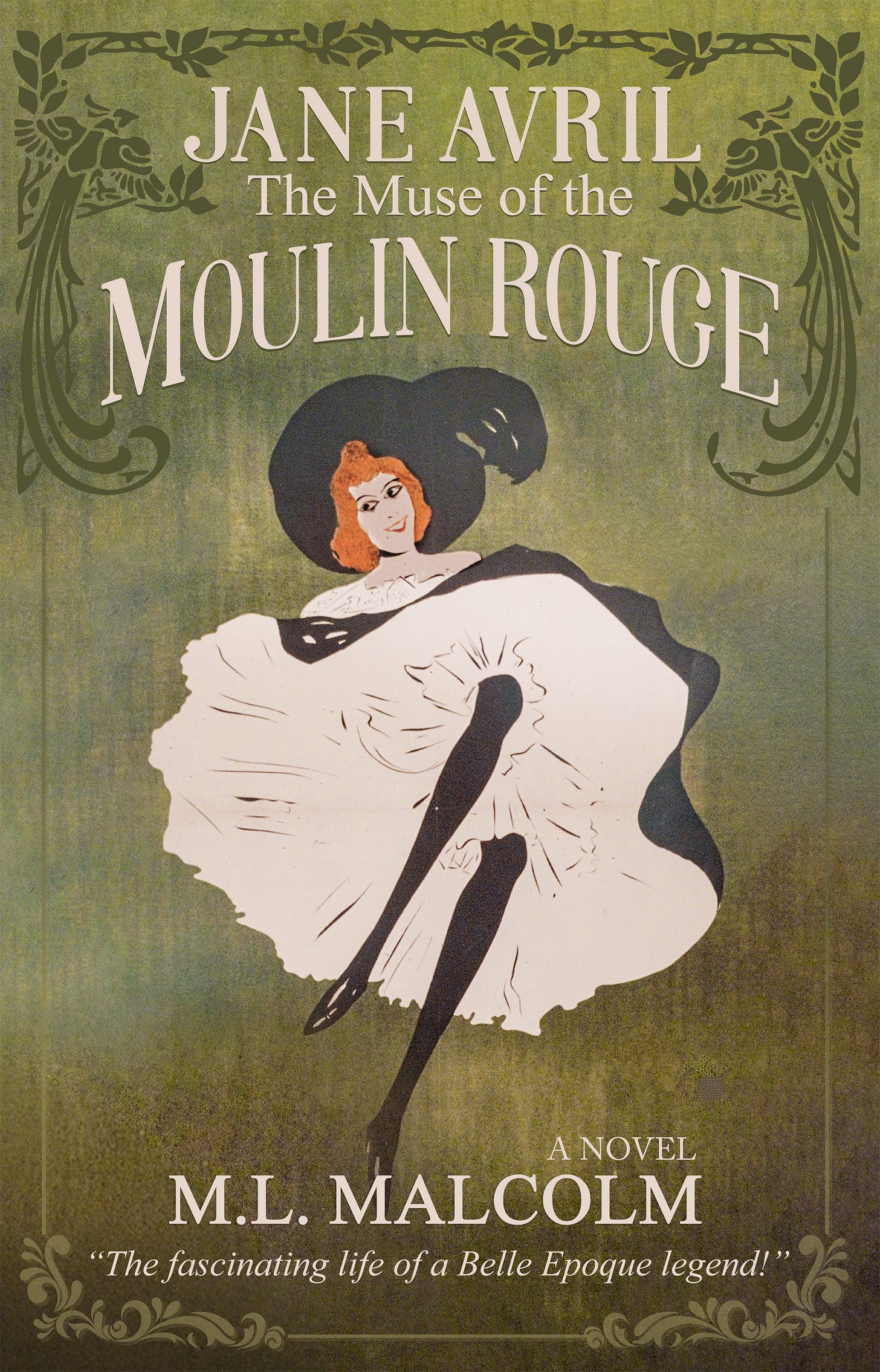 Book Cover "Jane Avril" Book Cover "Jane Avril"