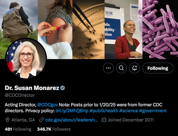 Nuclear Detonation Preparedness, PCR and Endotoxin Cytokine Storm Expert - Susan Monarez tipped to head US CDC
