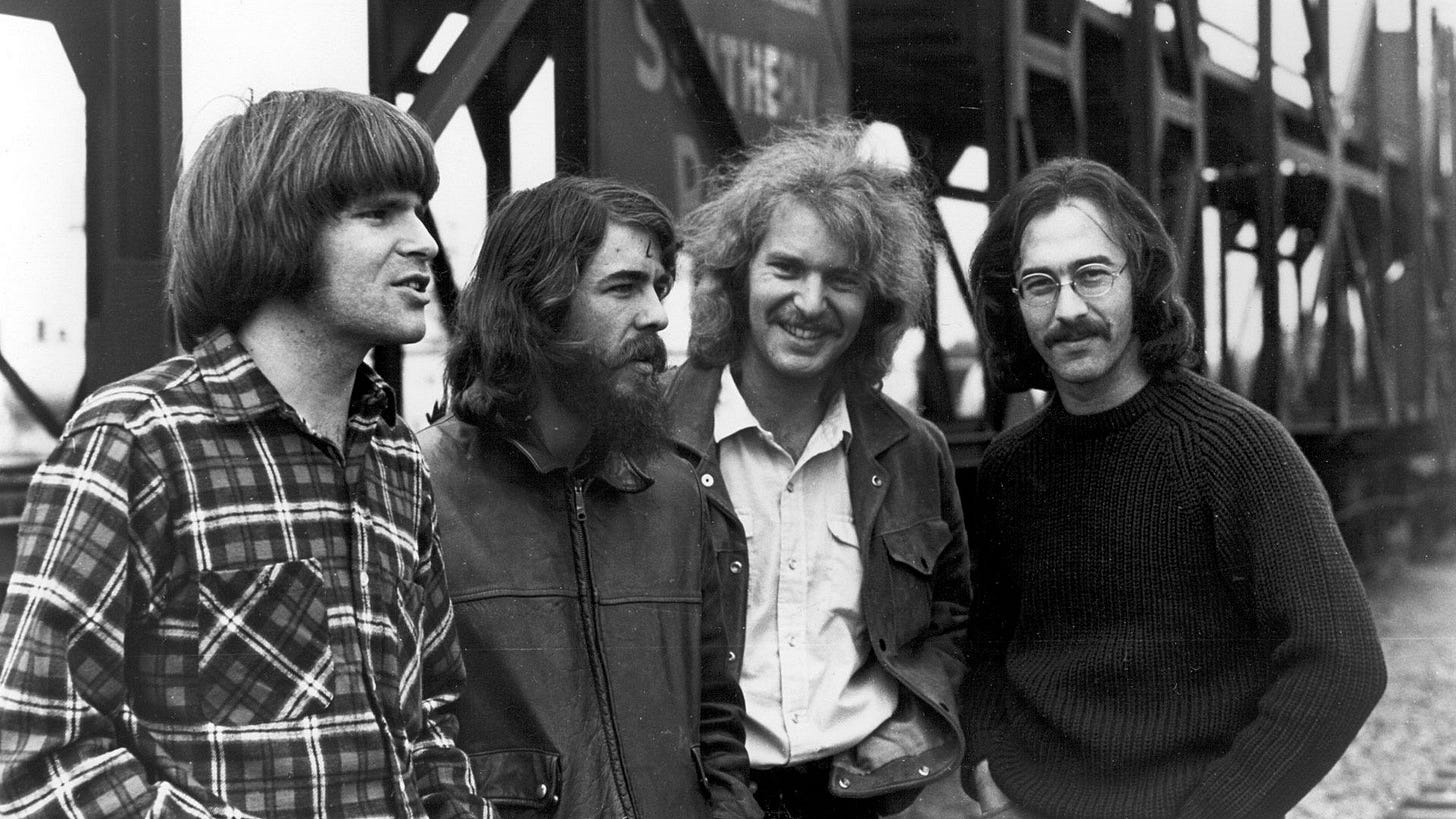 Classic Rock Legends: Creedence Clearwater Revival HD Wallpaper