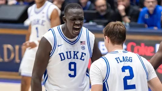 Khaman Maluach - 2024-25 - Men's Basketball - Duke University