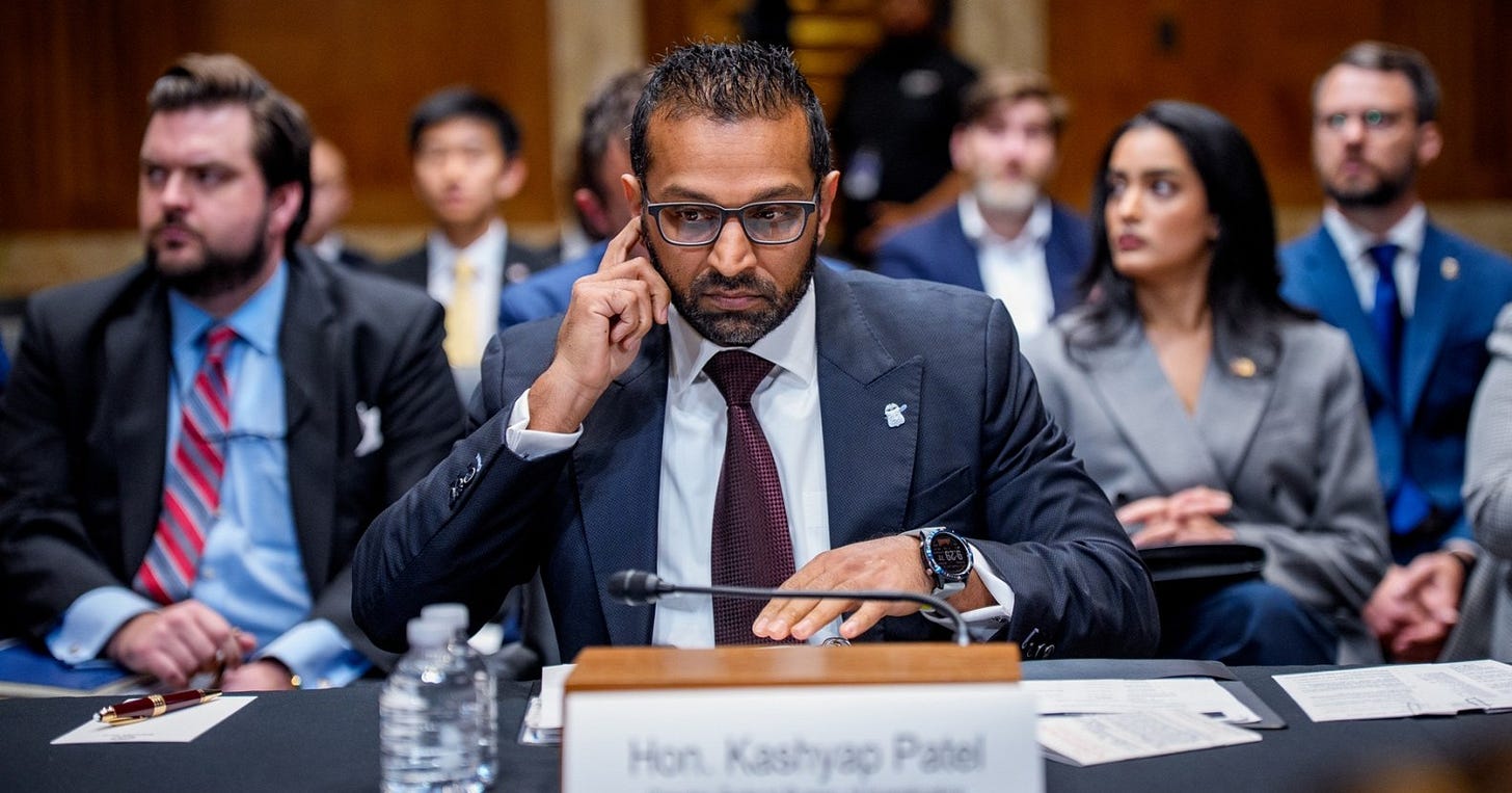 Kash Patel Spars With Dems Over FBI Budget, Due Process