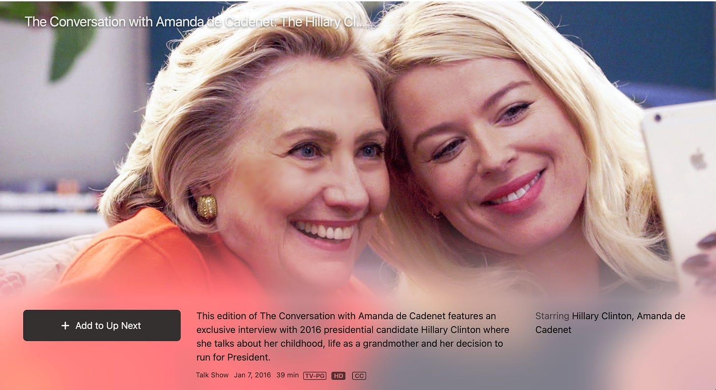 The Conversation Podcast | The Conversation with Amanda de Cadenet |  Substack