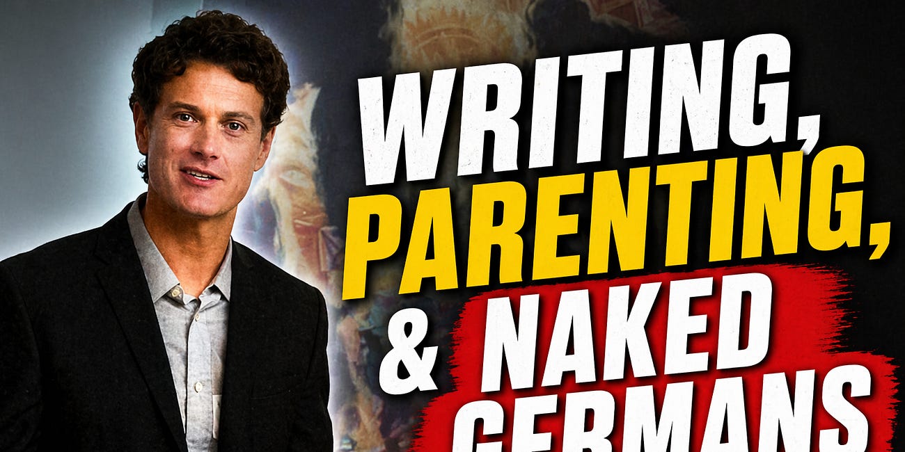 Writing, Parenting, & Naked Germans / with author Lee Bacon