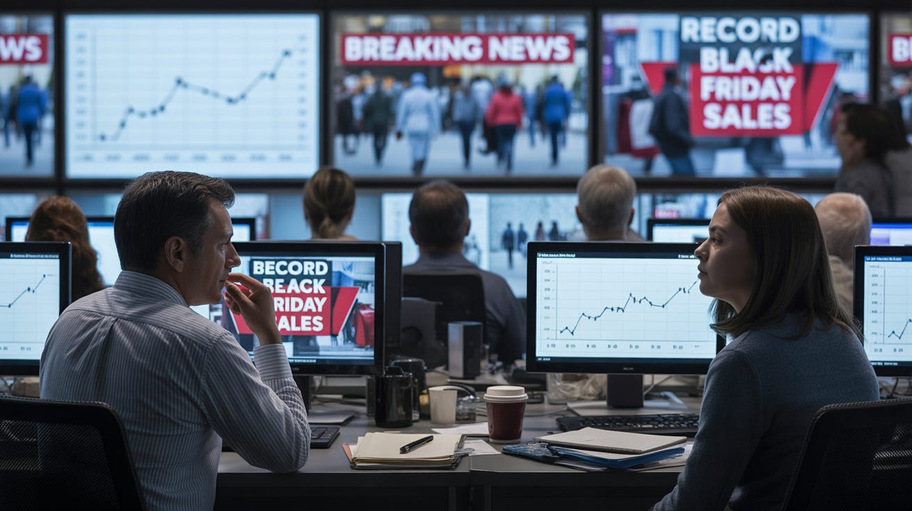 A blur of Black Friday to Cyber Monday headlines