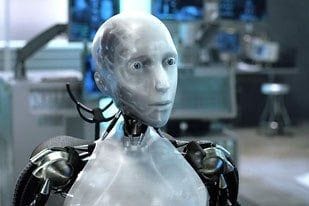 Sonny follows in the digital footsteps of Gollum. Actor Alan Tudyks performance is featured in 80% of Sonnys screen time. Photo Credit: Digital Domain.