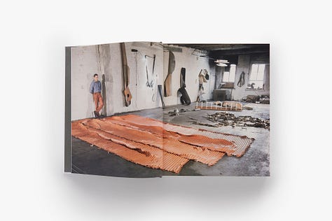 Richard Serra: Early Work, Text by Hal Foster, Designed by McCall Associates, David Zwirner, New York, NY / Steidl, Göttingen, 2014 [Art: © Richard Serra / ARS, New York]