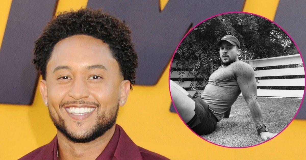 split photo of Tahj Mowry split photo of Tahj Mowry
