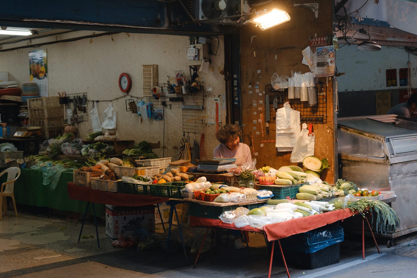 Dongmen market, Taipei, Taiwan