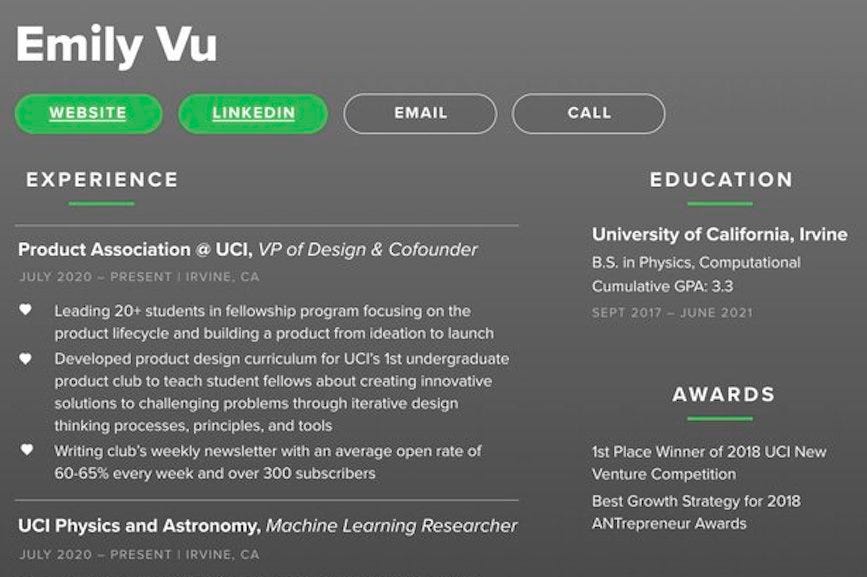 &#39;Love to see this&#39;: Spotify responds to college student&#39;s viral Spotify-themed  resume | Campaign US