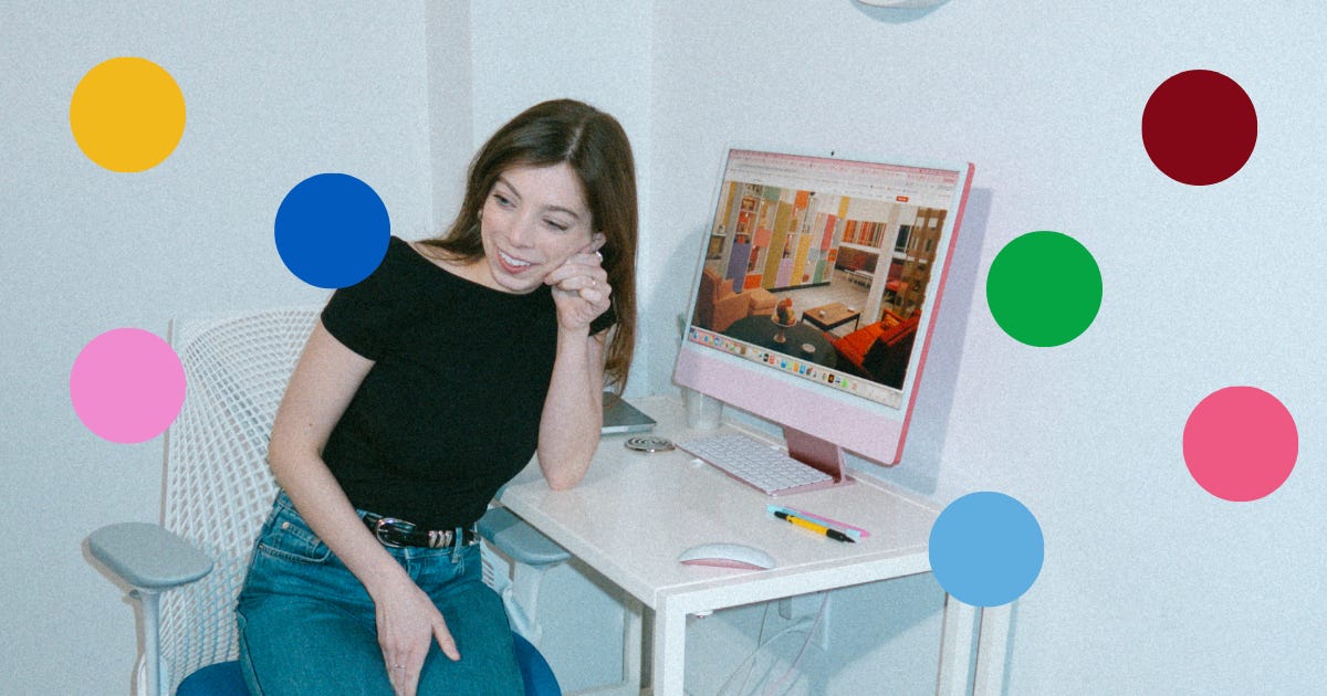 How I Built My Dream Studio in a One-Bedroom Apartment